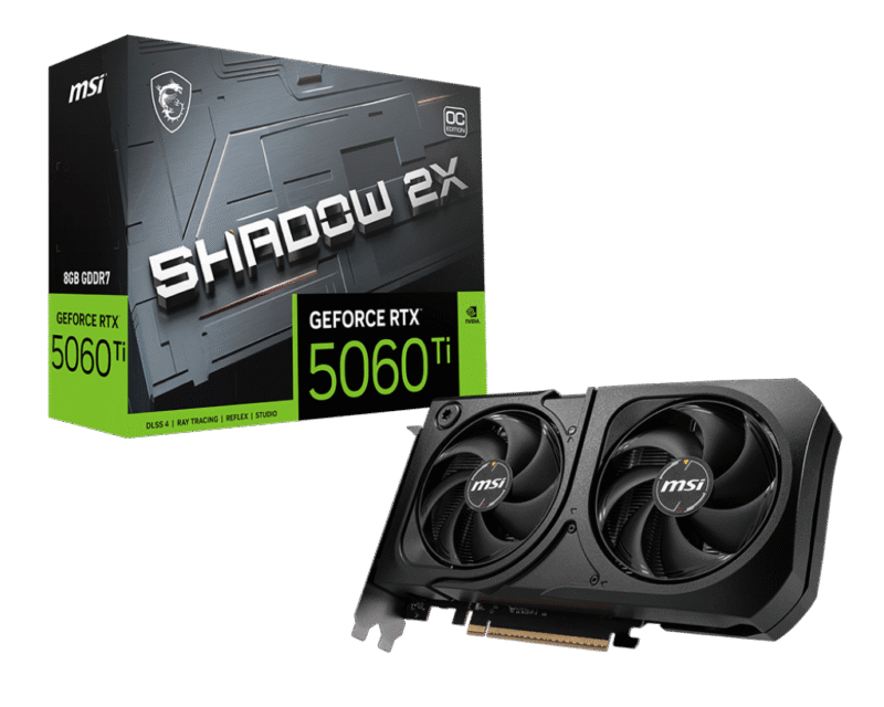 SHADOW Series GeForce RTX 5060 Ti 8GB