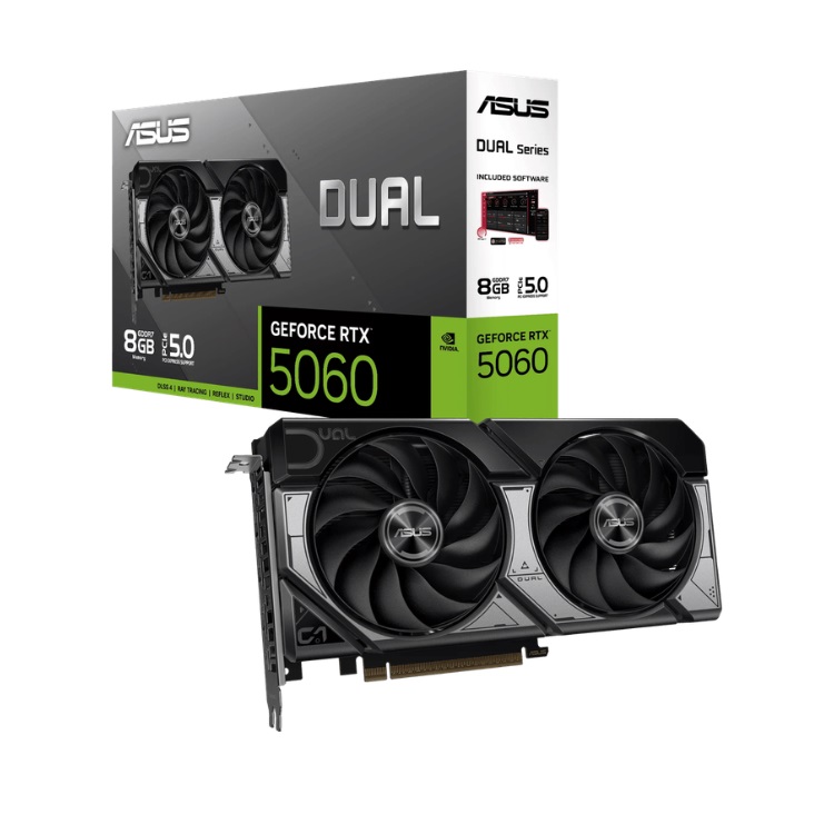 Dual GeForce RTX 5060 8GB