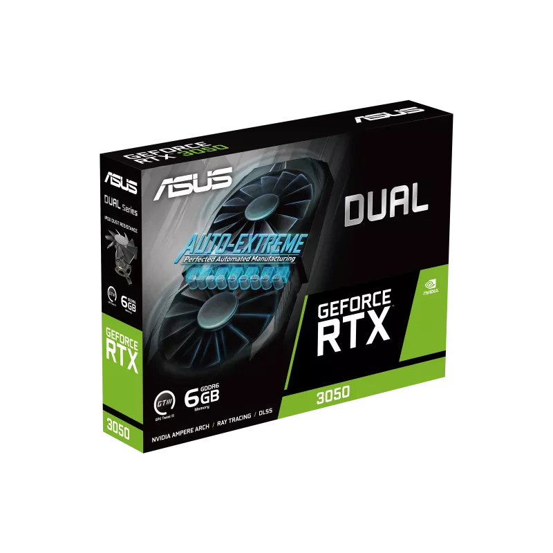 Dual GeForce RTX 3050 6GB