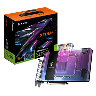 AORUS XTREME WATERFORCE GeForce RTX 5090 32GB