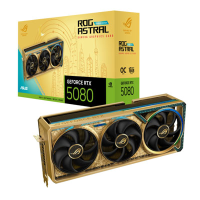 ROG Astral Dhahab GeForce RTX 5080 16GB