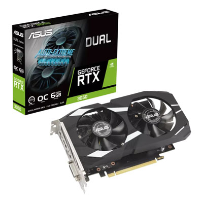 Dual GeForce RTX 3050 6GB