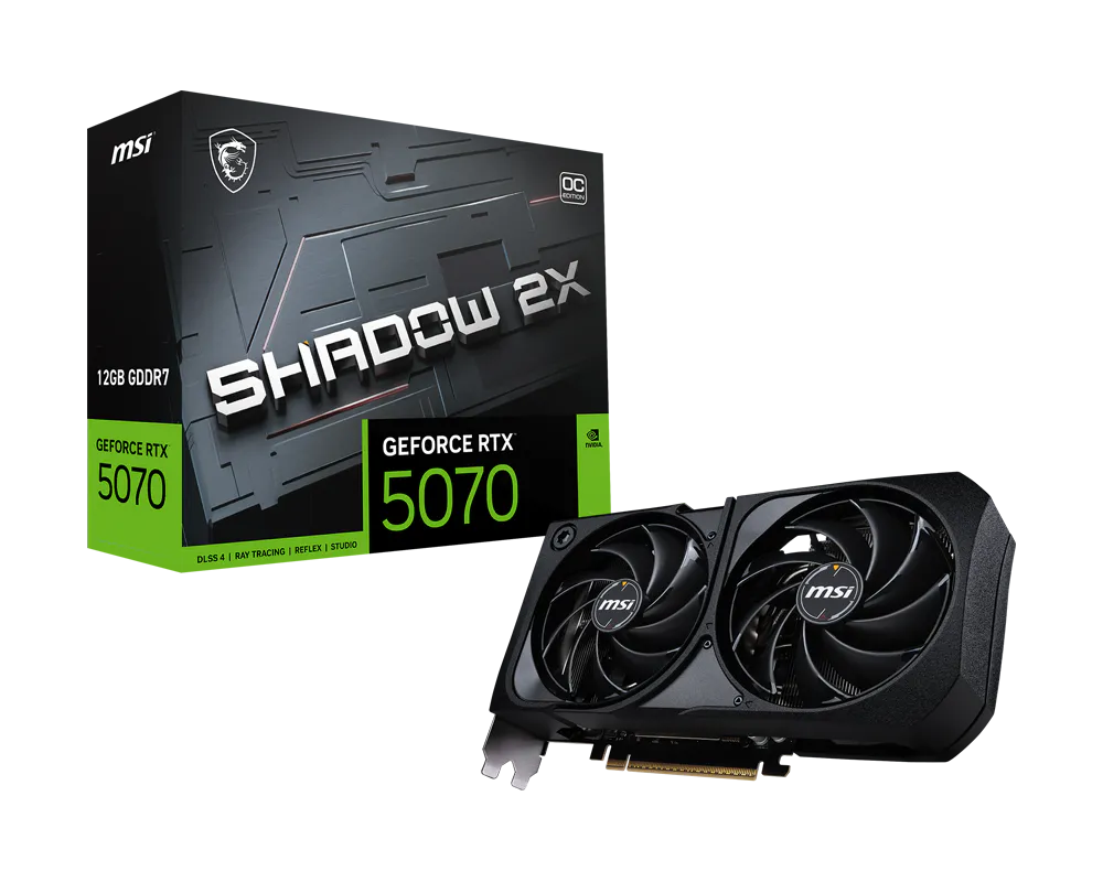 SHADOW Series GeForce RTX 5070 12GB