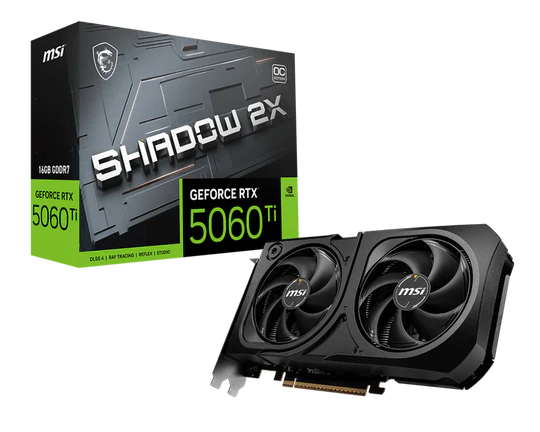 SHADOW Series GeForce RTX 5060 Ti 16GB