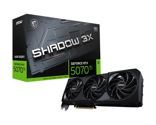 SHADOW Series GeForce RTX 5070 Ti 16GB